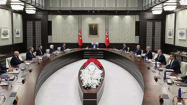 Cumhurbaşkanlığı Kabinesi toplandı