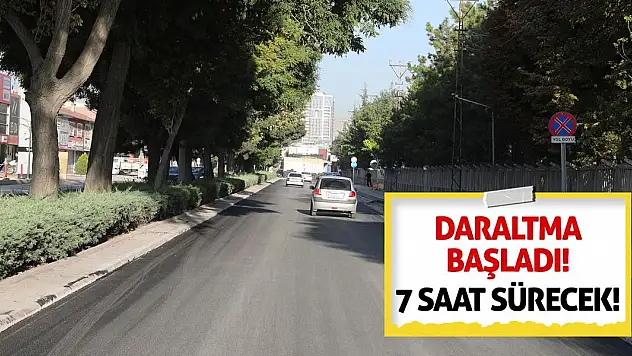 Daraltma Başladı! 7 Saat Sürecek!