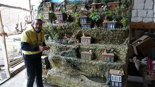 Dedesinden kalma evi atölye yaptı, sanatı Konya'ya kadar uzandı!