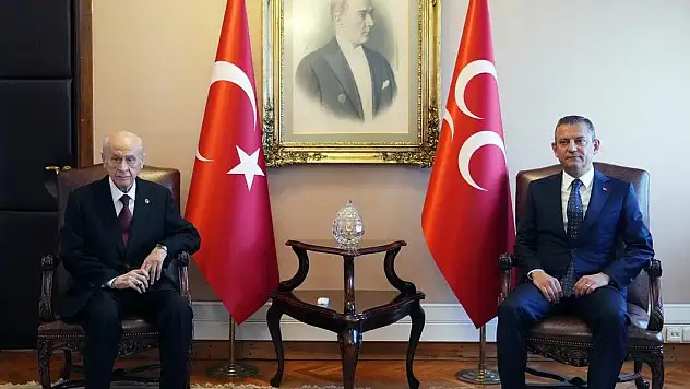 Devlet Bahçeli ve Özgür Özel görüştü