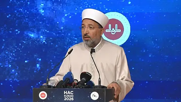 Diyanet İşleri Başkanı Arpaguş, hac kontenjanını açıkladı!