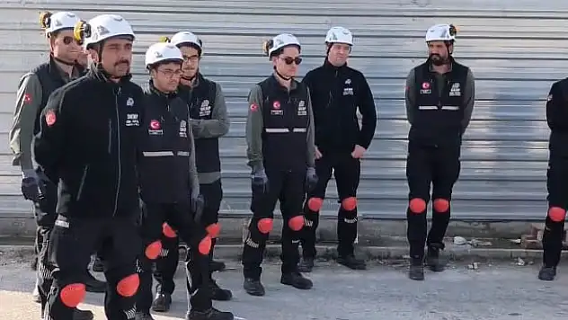 DKMP'de arama kurtarma ekibi kuruldu