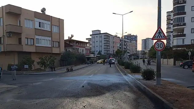 Doğal gaz hattında yangın çıktı! 2 yaralı