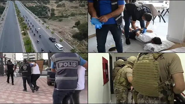 'Düğüm-1' operasyonlarında 88 şüpheli yakalandı