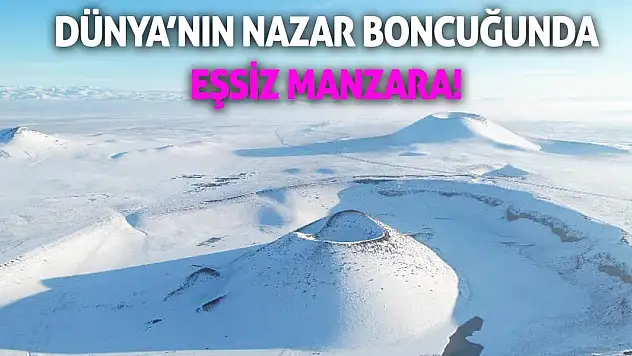 Dünya'nın nazar boncuğunda eşsiz manzara!