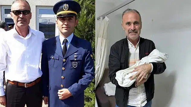 Düşen uçakta şehit olan askerin bebeği dünyaya geldi