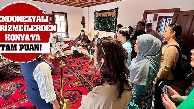 Endonezyalı Turizmcilerden Konya'ya Tam Puan!