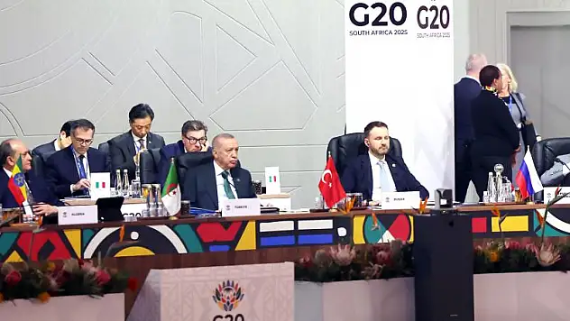 Erdoğan G20'de konuştu! 'Gazze'deki ateşkesin devamı önemli'