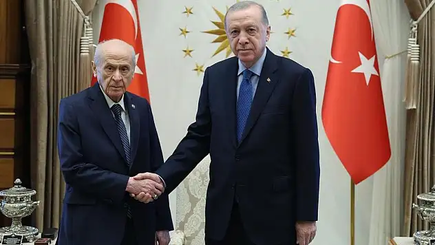 Erdoğan ve Bahçeli'den 'Terörsüz Türkiye' görüşmesi