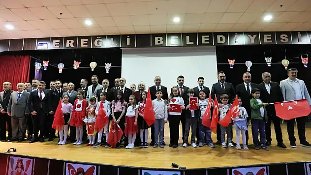 Ereğli'de 23 Nisan coşkuyla kutlandı