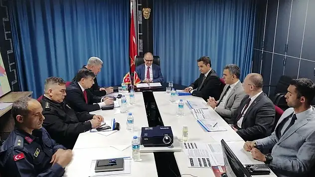 Ereğli'de güvenlik toplantısı düzenlendi
