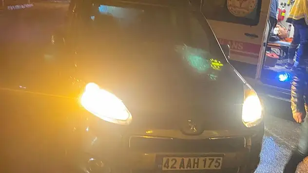Ereğli'de hafif ticari aracın çarptığı yaya yaralandı