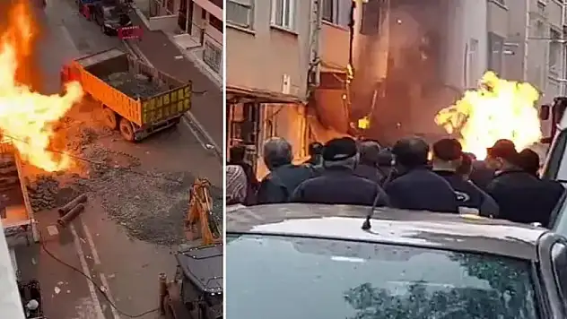 Esenyurt'ta doğal gaz patlaması