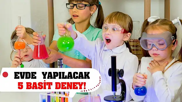 Evde yapılacak 5 basit deney!