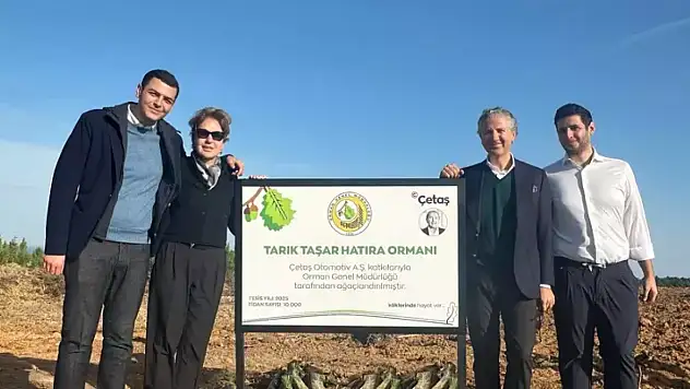 Ford Çetaş Otomotiv'den 'Tarık Taşar Hatıra Ormanı'