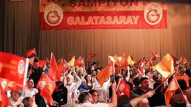 Galatasaray'ın 25. şampiyonluğu Konya'da kutlandı