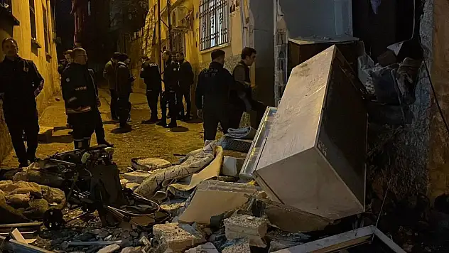 Gaz sıkışması sonucu patlama: 4 yaralı
