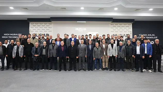 Gazeteci Yazar Şahin, MÜSİAD Konya'ya konuk oldu