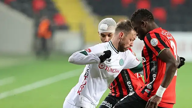 Gaziantep FK ile Konyaspor 12.randevuda