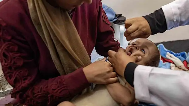 Gazze'de çocuk felci aşılama kampanyası başladı