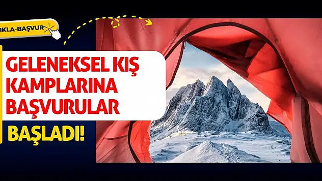 Geleneksel Kış Kamplarına Başvurular Başladı!