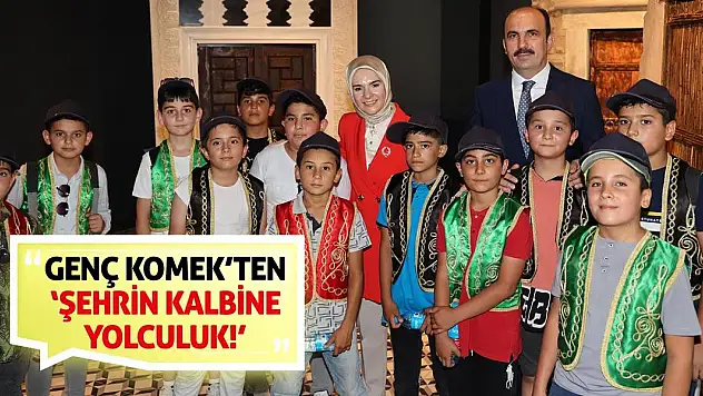 Genç KOMEK'ten 'Şehrin Kalbine Yolculuk!'