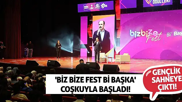 Gençlik Sahneye Çıktı: 'Biz Bize Fest Bi Başka' Coşkuyla Başladı!