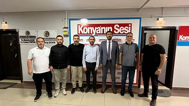 Girişimci İş Adamları Vakfı'ndan Konya'nın Sesi'ne Ziyaret!