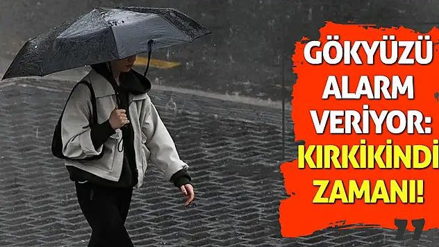 Gökyüzü Alarm Veriyor: Kırkikindi Zamanı!