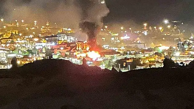 Göreme'de otel yangını