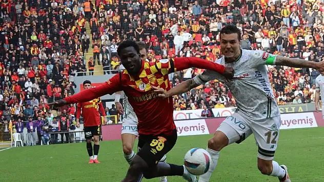 Göztepe - Konyaspor rekabetinde 30.randevu