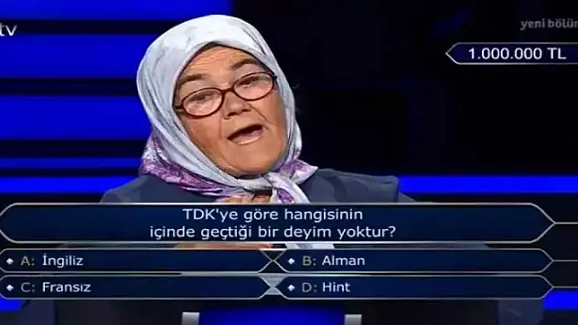 Günay Teyze bir milyonluk soruyu açtırdı, geceye damgasını vurdu