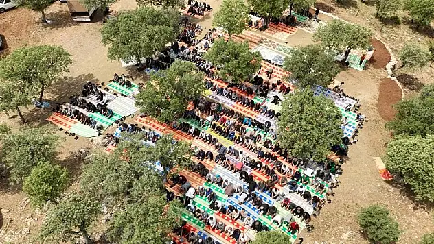 Güneysınır'da çiftçiler yağmur duasına çıktı