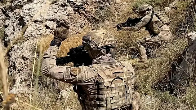 'Gürz-18' operasyonlarında 55 mağara, sığınak ve barınma alanı imha edildi