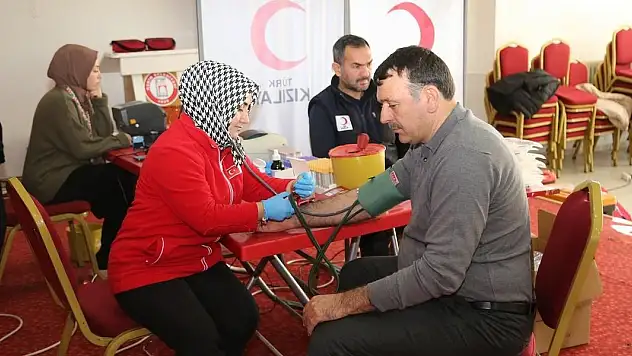 Hadim'de kan bağışı kampanyası