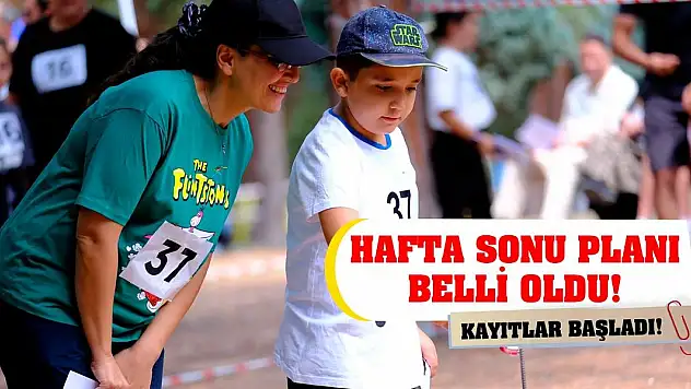 Hafta sonu planı belli oldu! Kayıtlar başladı!