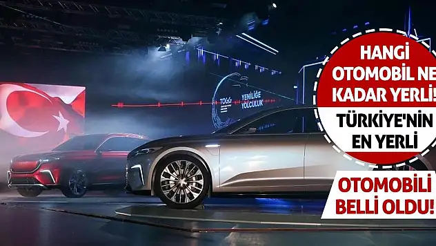 Hangi Otomobil Ne Kadar Yerli! Türkiye'nin En Yerli Otomobili Belli Oldu!