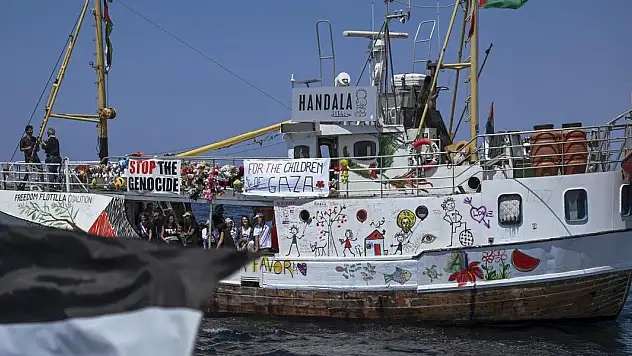 Hanzala, Madleen gemisinin durdurulduğu noktaya yaklaşıyor