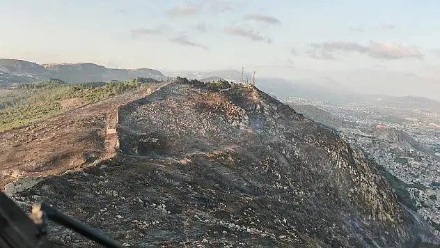 Hatay'da dün çıkan orman yangını kontrol altına alındı