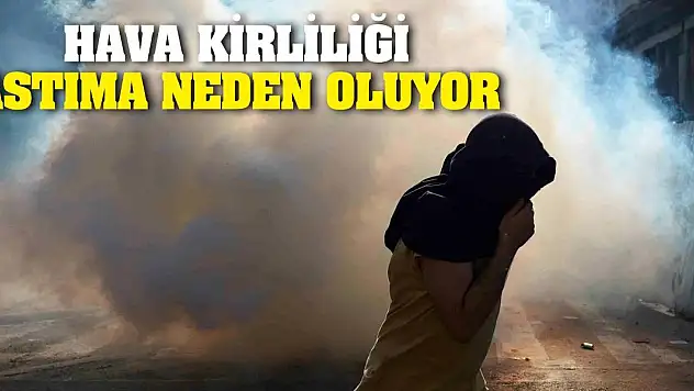 Hava kirliliği astıma neden oluyor