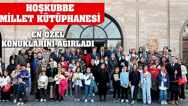 Hoşkubbe Millet Kütüphanesi En Özel Konuklarını Ağırladı