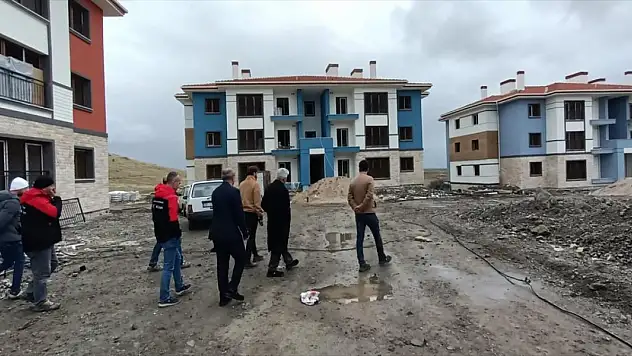 Hüyük Belediye Başkanı Sefer, TOKİ inşaatlarını ziyaret etti