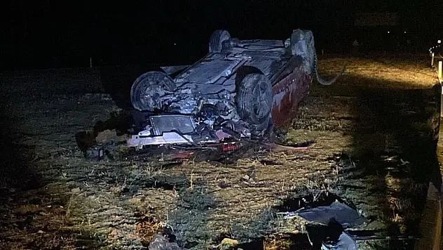 Hüyük yol ayrımında dehşet anları: 4 yaralı var!