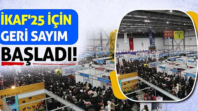 İKAF'25 İçin Geri Sayım Başladı!