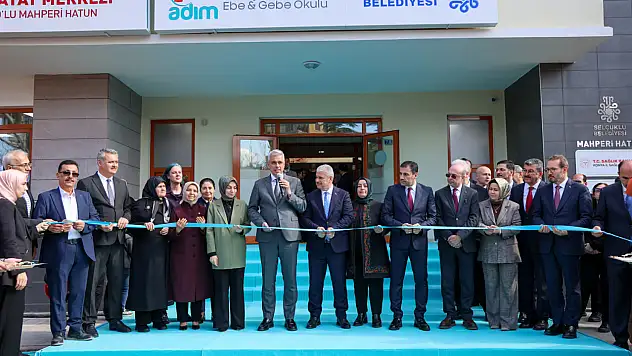 İkincisini bakan açtı: Selçuklu'nun bu projesi ülkeye örnek olacak