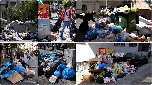 İlçelerde biriken çöplere mahalleliden tepki yağdı!