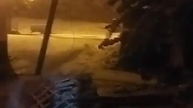 Ilgaz Dağı'nda kar yağışı etkili oluyor