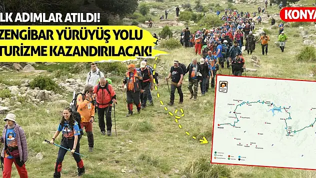 İlk Adımlar Atıldı! Zengibar Yürüyüş Yolu Turizme Kazandırılacak!
