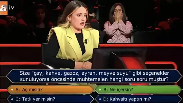 İlk Soru Yanıtı Ortalığı Karıştırdı! Öyle Bir Şık Seçti Ki…