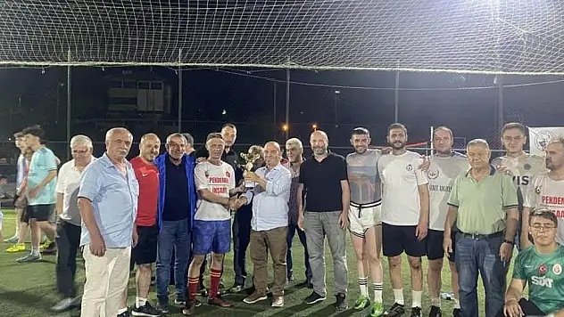 İmrenlerdeki futbol turnuvası sona erdi